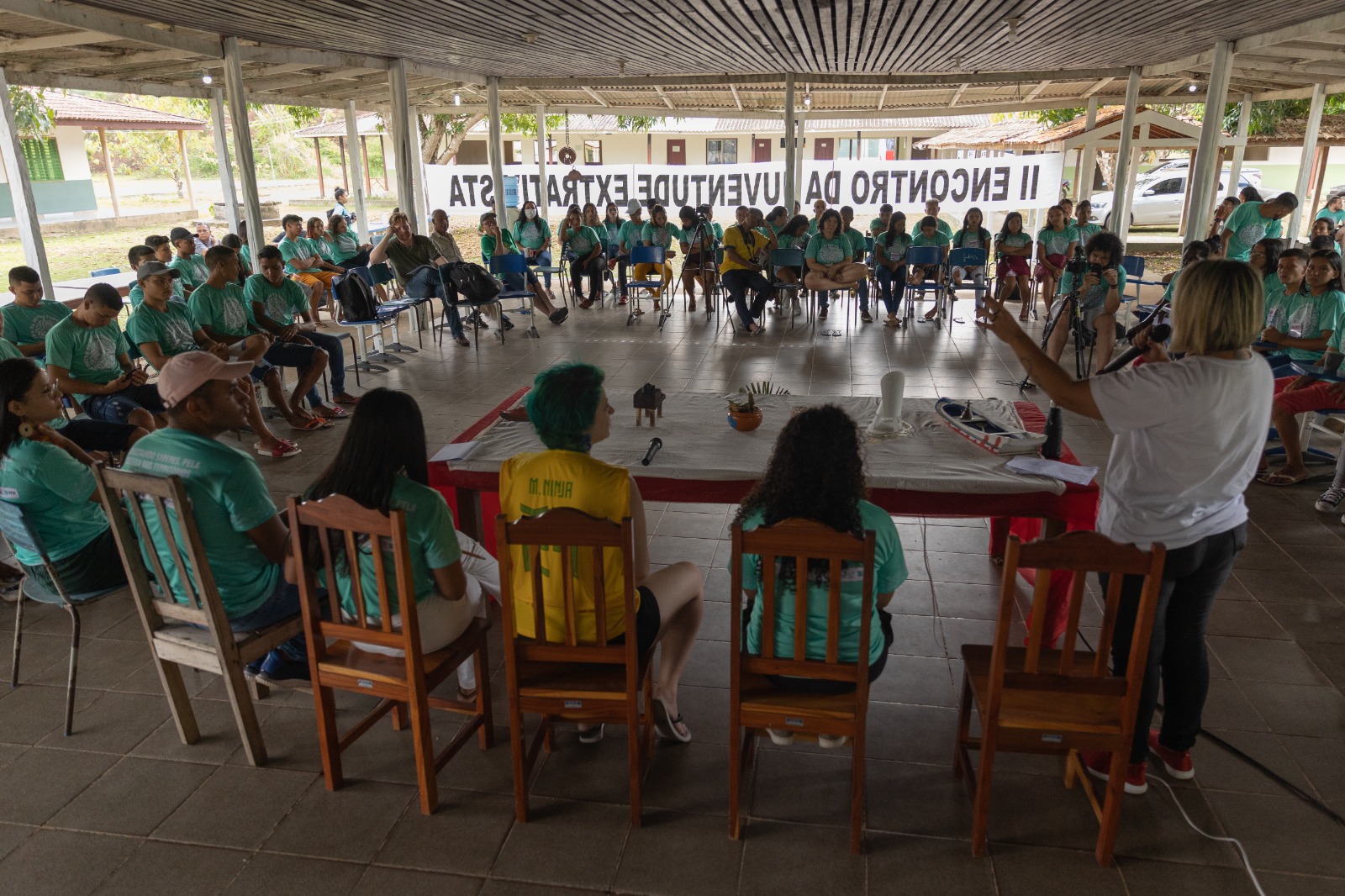 Encontro com participação de mais de 300 jovens e lideranças extrativistas da Amazônia começa nesta quarta