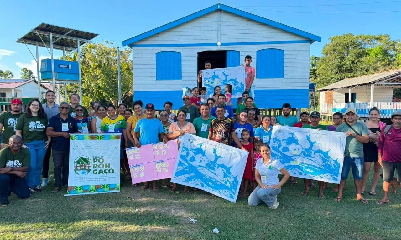 Projeto Porongaço mobiliza 21 municípios e mais de 400 comunidades pela regularização de 47 territórios extrativistas